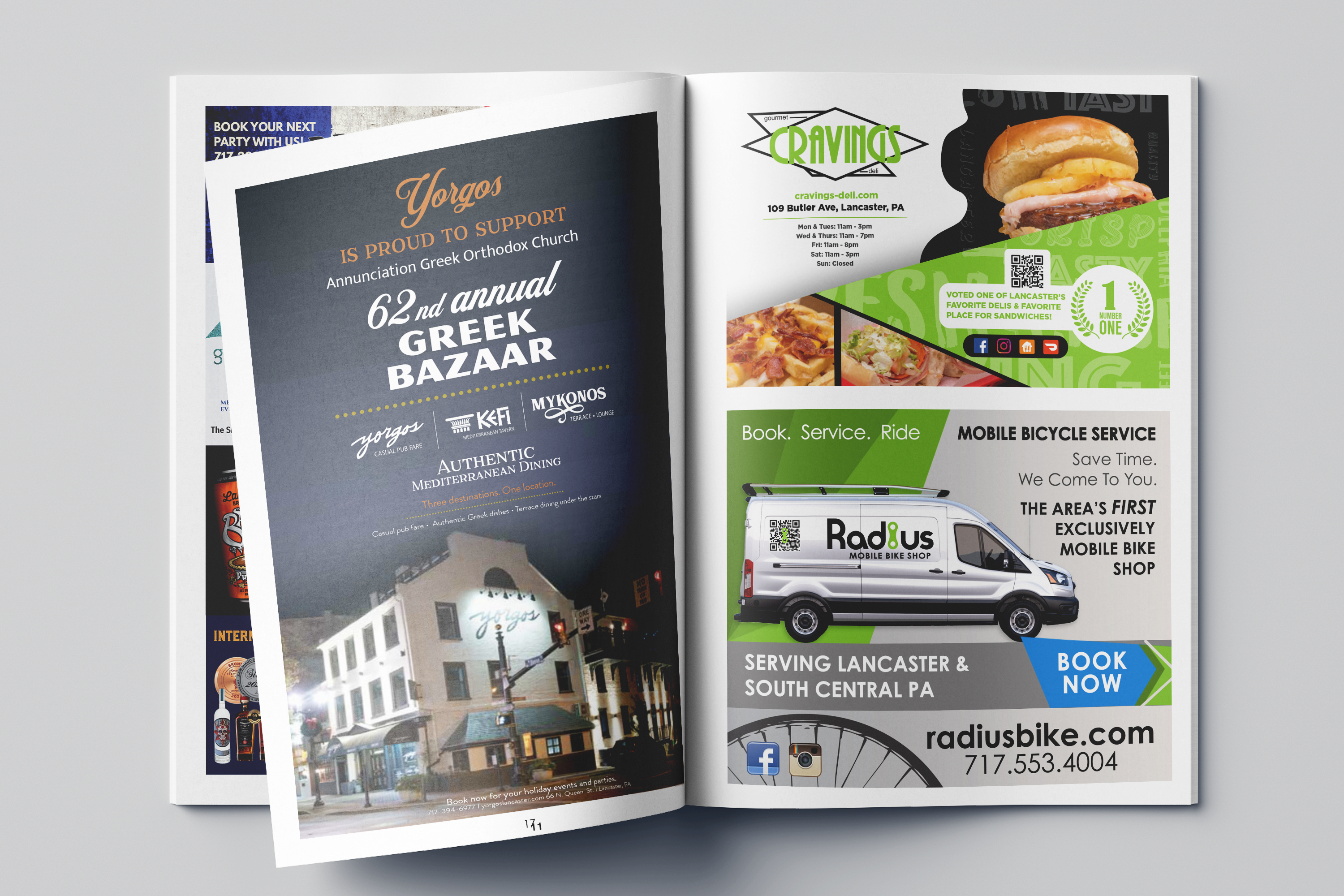 ponosor Booklet Ad Designs